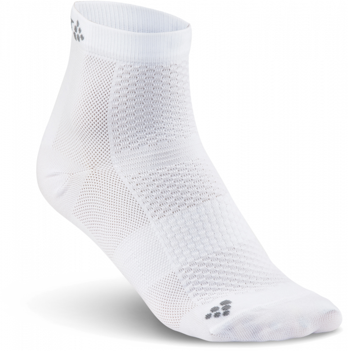 Craft - Cool Mid 2-Pack Sock - Weiß