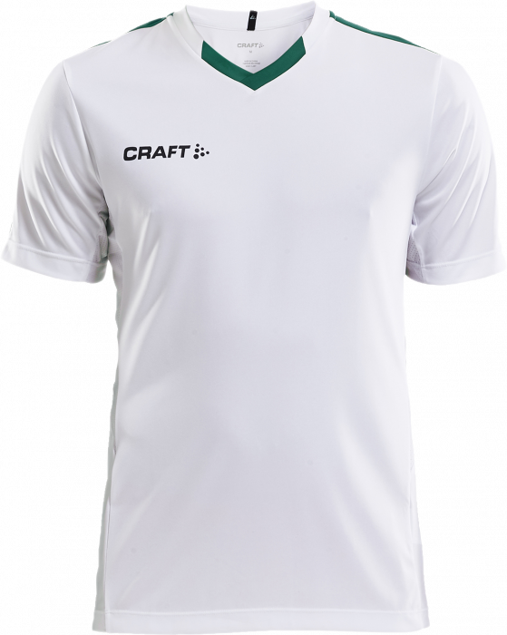 Craft - Progress Contrast Jersey Junior - Blanc & vert