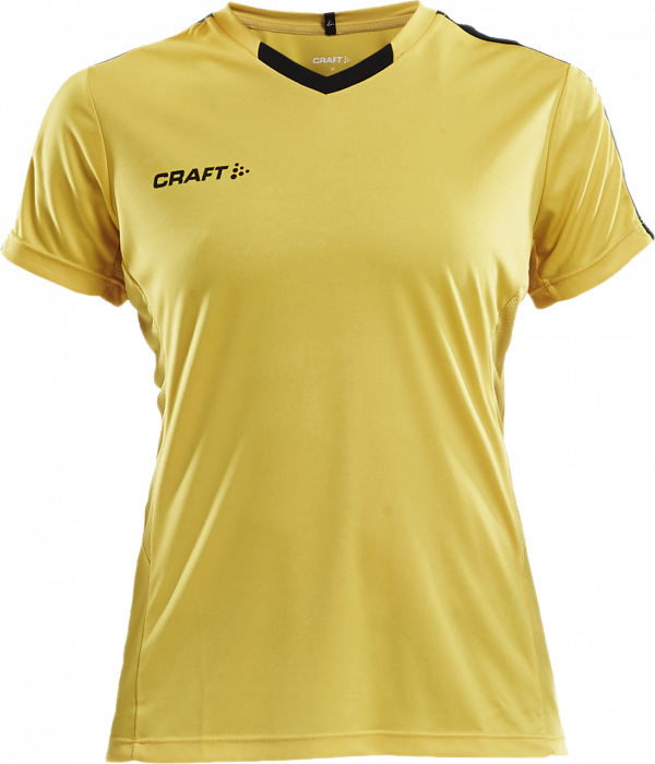 Craft - Progress Contrast Jersey Women - Żółty & czarny