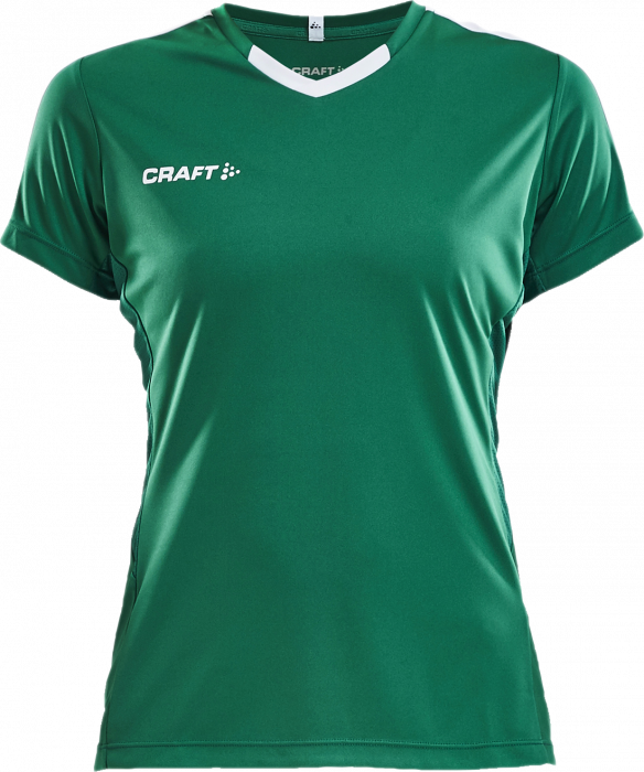 Craft - Progress Contrast Jersey Women - Verde & bianco