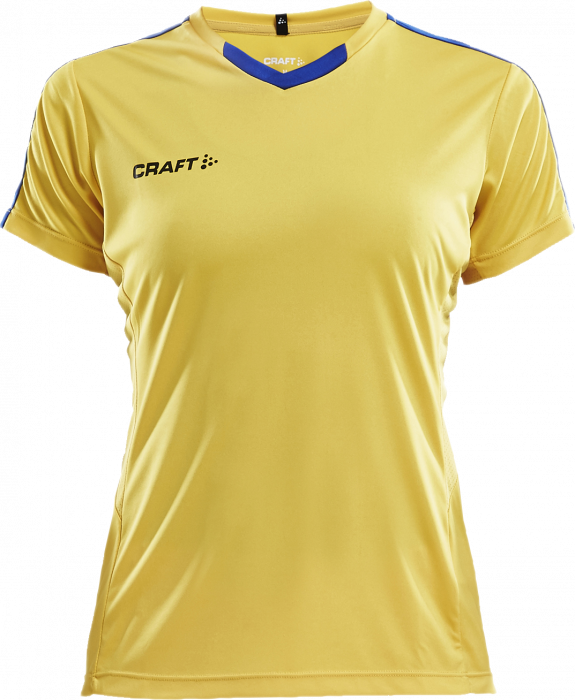 Craft - Progress Contrast Jersey Women - Amarelo & azul