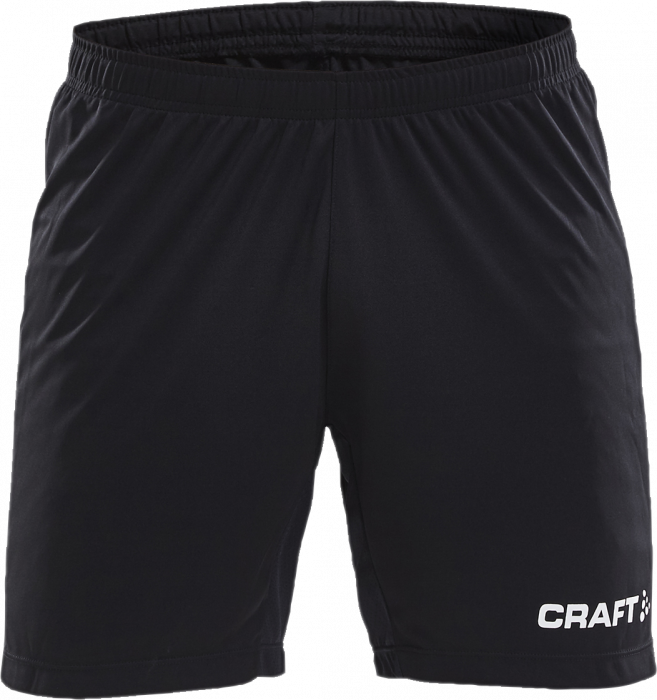 Craft - Progress Contrast Shorts - Zwart & rood