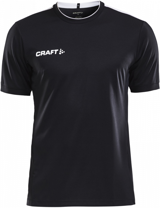 Craft - Progress Training Tee Youth - Zwart & wit