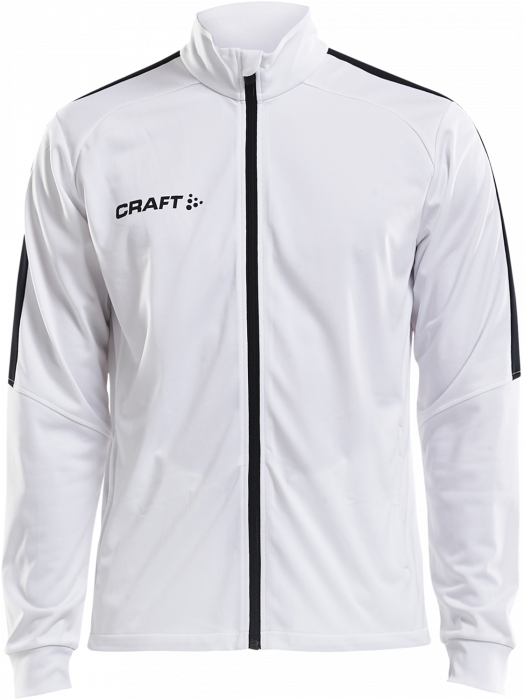 Craft - Progress Jacket Youth - Biały & czarny