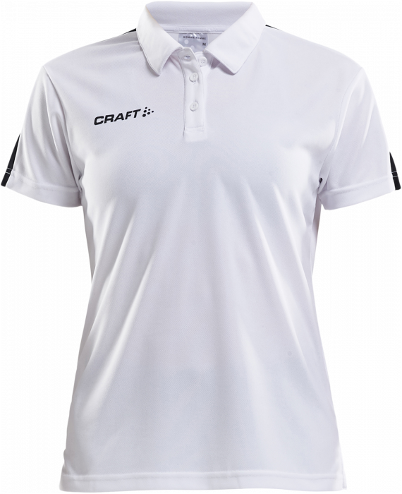 Craft - Progress Polo Pique Women - Blanc & noir