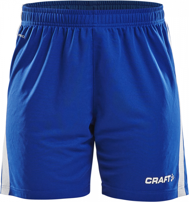 Craft - Pro Control Shorts Women - Niebieski & biały