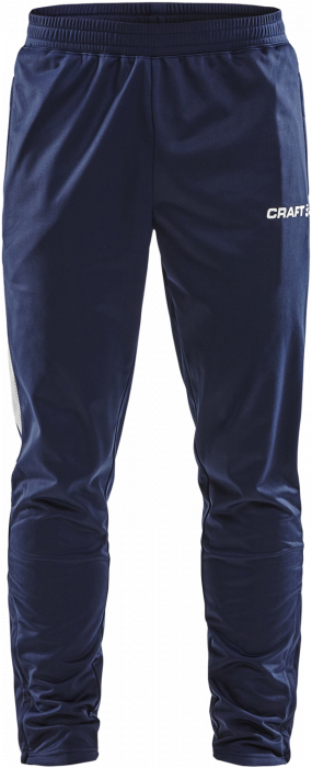 Craft - Pro Control Pants Youth - Azul marino & blanco