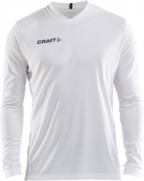Craft - Squad Go Jersey Solid Ls - Weiß