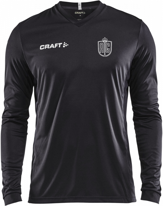 Craft - Squad Jersey Solid Ls - Schwarz