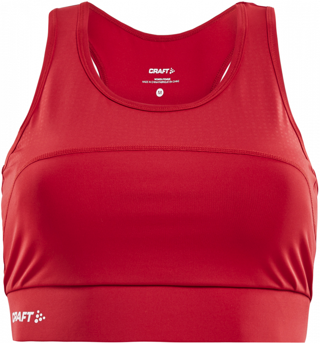 Craft - Rush Top Women - Rojo & blanco