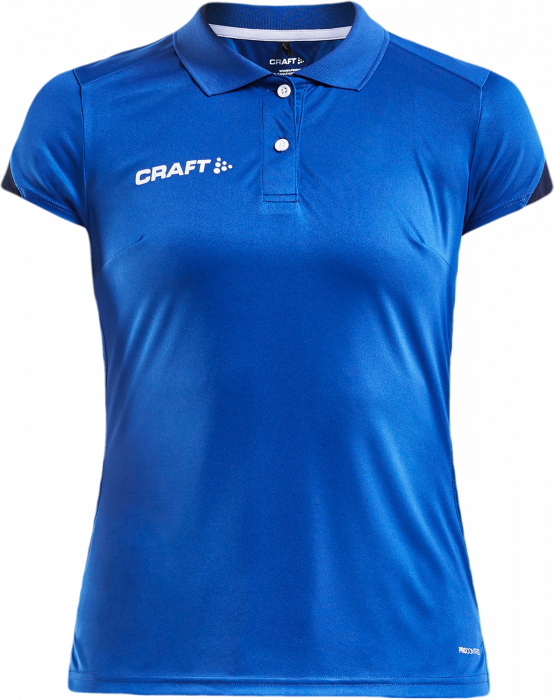 Craft - Pro Control Impact Polo Dame - Cobalt & granatowy