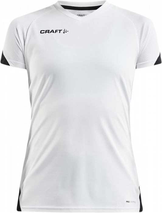 Craft - Pro Control Impact Tee Women - Bianco & nero