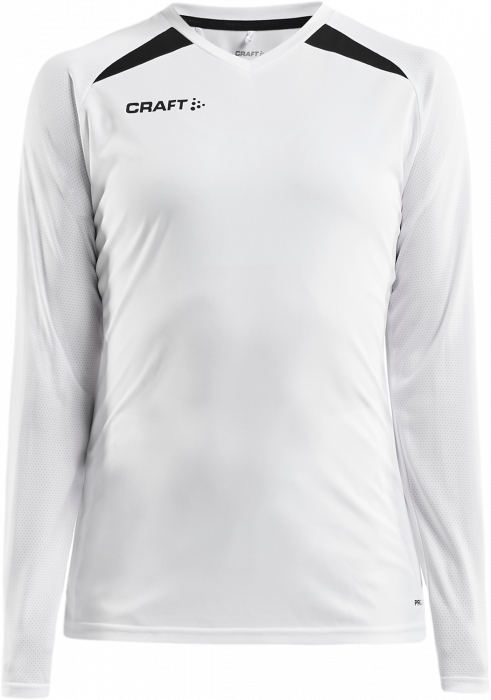 Craft - Pro Control Impact Longsleeve Women - Weiß & schwarz