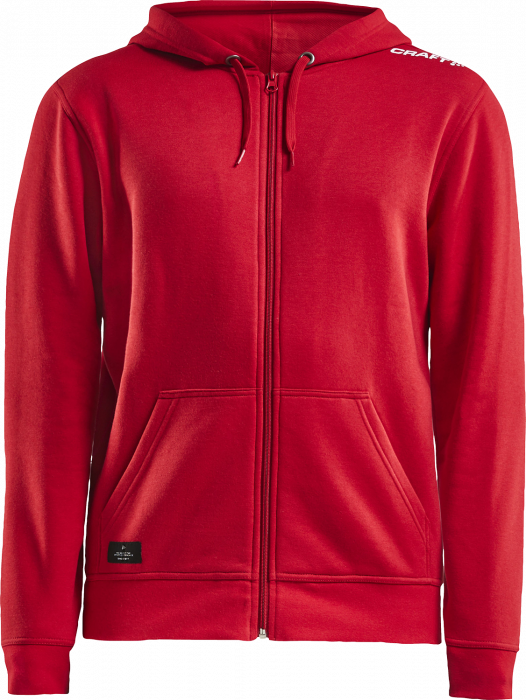 Craft - Community Fz Hoodie M - Rouge