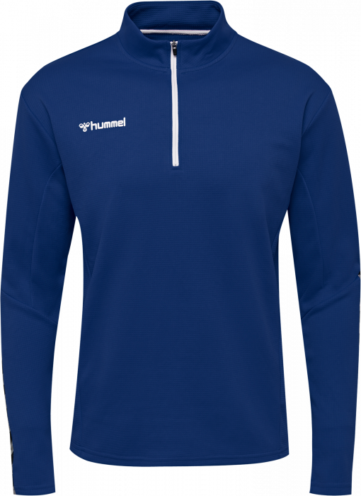 Hummel - Authentic Half-Zip Sweatshirt - True Blue