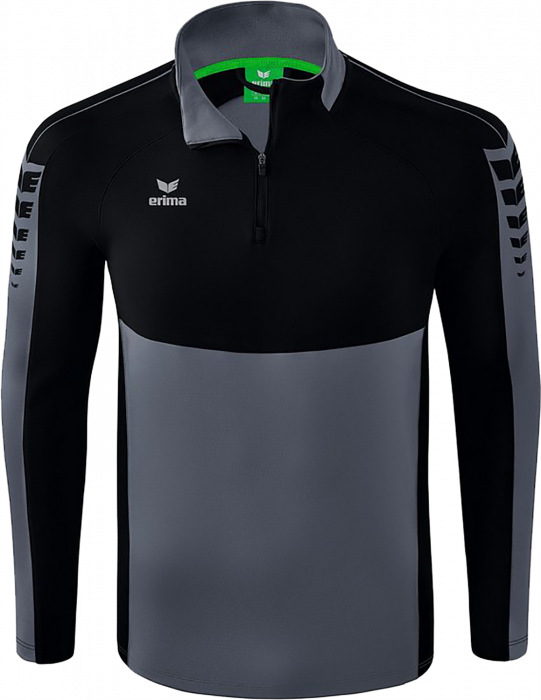 Erima - Six Wings Training Top - Slate Grey & preto