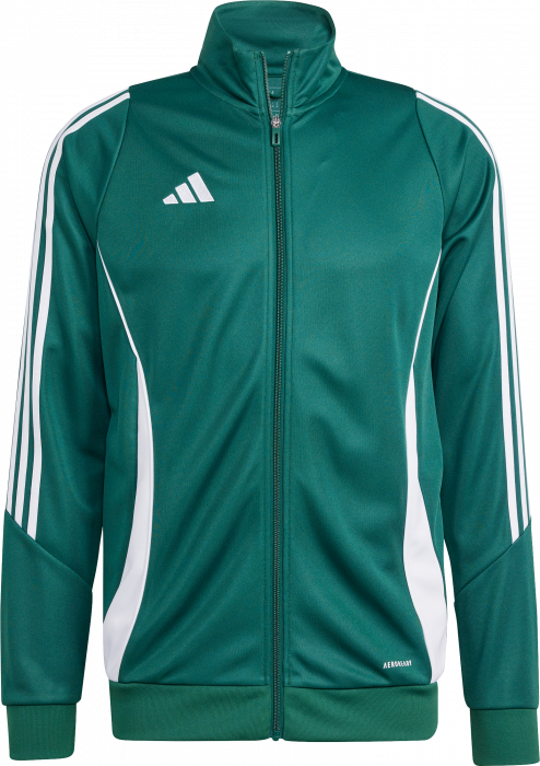 Adidas - Tiro 24 Training Top - Green Dark & weiß