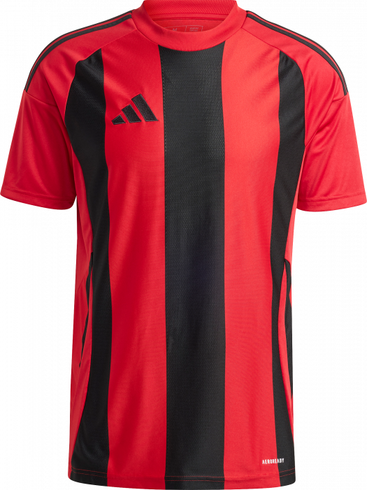 Adidas - Striped 24 Player Jersey - T Power Red & zwart