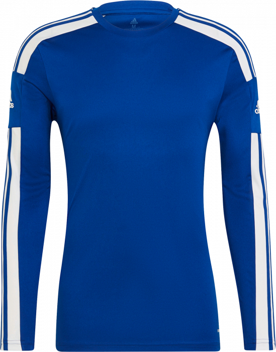 Adidas - Squadra 21 Longsleeve Jersey - Azul real & branco