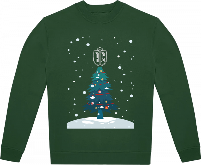 B&C - Agh Christmas Jumper Adults - Bottle Green