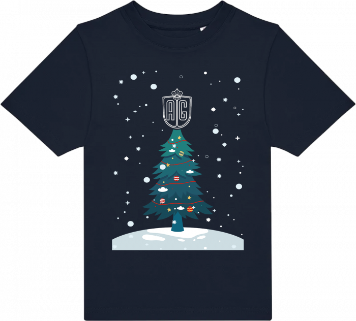 B&C - Agh Christmas T-Shirt Kids - Marino