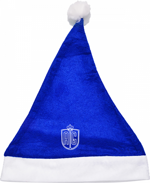 Sportyfied - Ag Handball Santa Hat - Royal blue & white