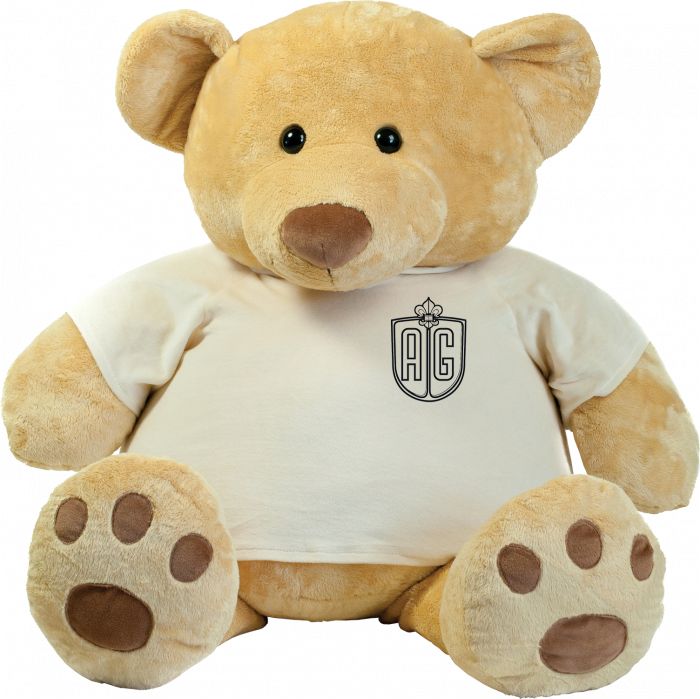 Sportyfied - Agh Giant Teddy With Klublogo (86 Cm.) - Yellow brown