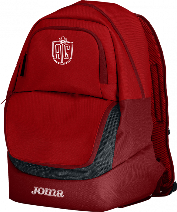 Joma - Agh Backpack - Vermelho & branco