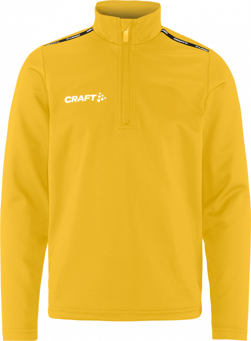 Craft - Squad Go Half Zip Training Top Jr - Sweden Yellow 