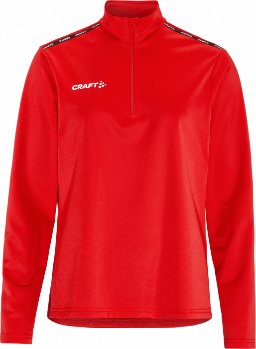 Craft - Squad Go Half Zip Training Top Women - Red