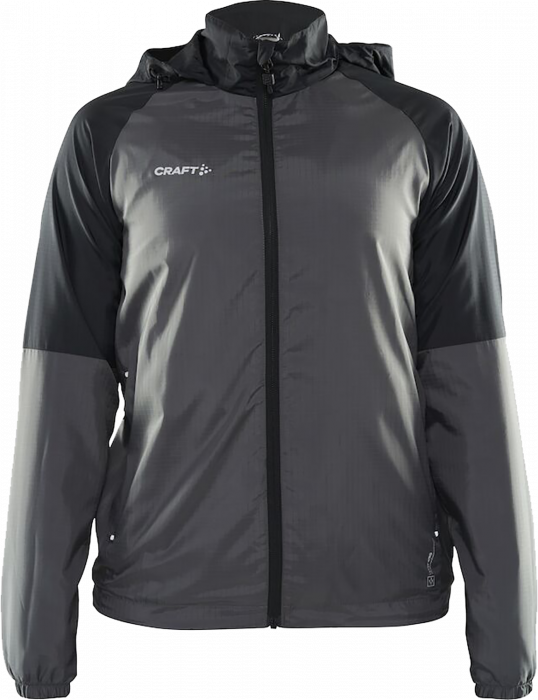 Craft - Core Unify Wind Jacket Women - Gris granito & negro