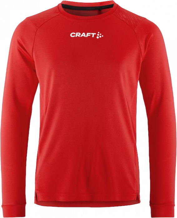 Craft - Rush 2.0 Longsleeve Tee Jr - Bright Red