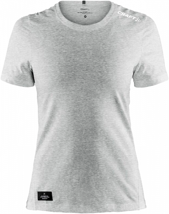 Craft - Community Mix Ss Tee Dame - Grigio melange