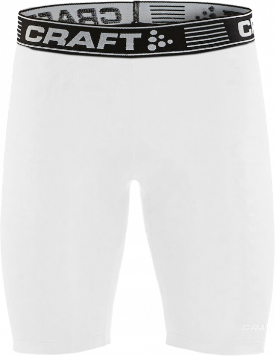 Craft - Pro Control Compression Short Tights - Biały