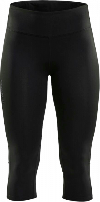 Craft - Rush Capri 3/4 Tights Women - Czarny & czarny