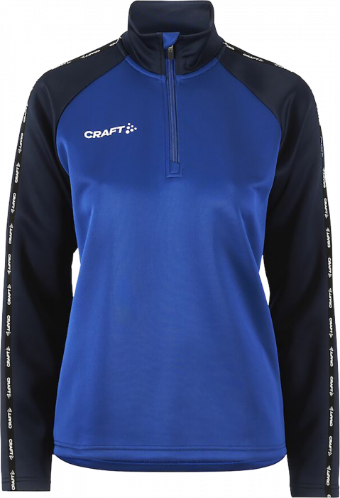 Craft - Squad 2.0 Half Zip Women - Club Cobolt & blu navy