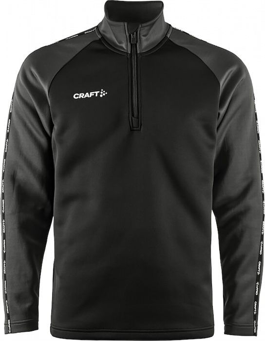 Craft - Squad 2.0 Half Zip - Schwarz & grante