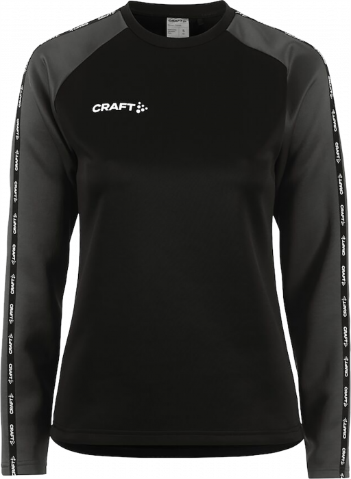 Craft - Squad 2.0 Crewneck Women - Black & grante