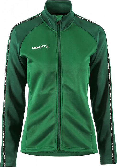 Craft - Squad 2.0 Full Zip Women - Team Green & ivy