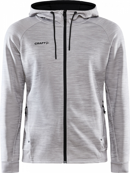 Craft - Adv Unify Hoody With Zipper For Men - Gris jaspeado