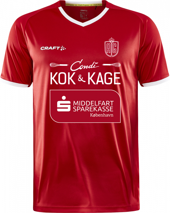 Craft - Agh Game Jersey Youth Boys - Rojo