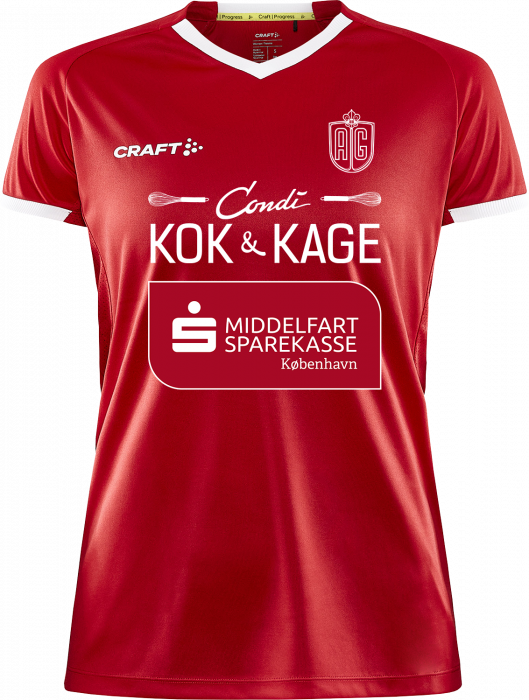 Craft - Agh Game Jersey Youth Girls - Rouge