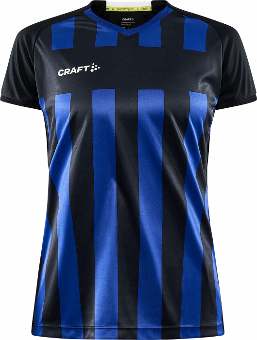 Craft - Progress 2.0 Stripe Jersey Woman - Preto & azul