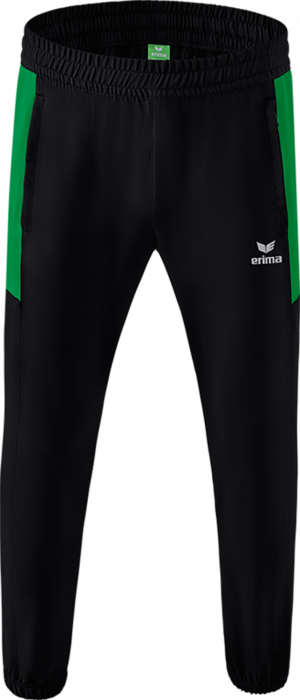 Erima - Team Presentation Pants - Negro & emerald