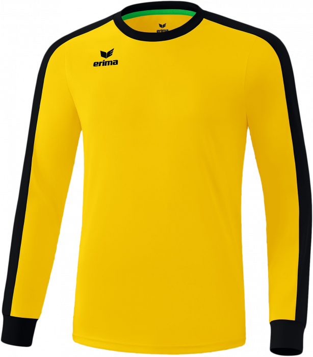 Erima - Retro Star Longsleeve Jersey - Yellow & black