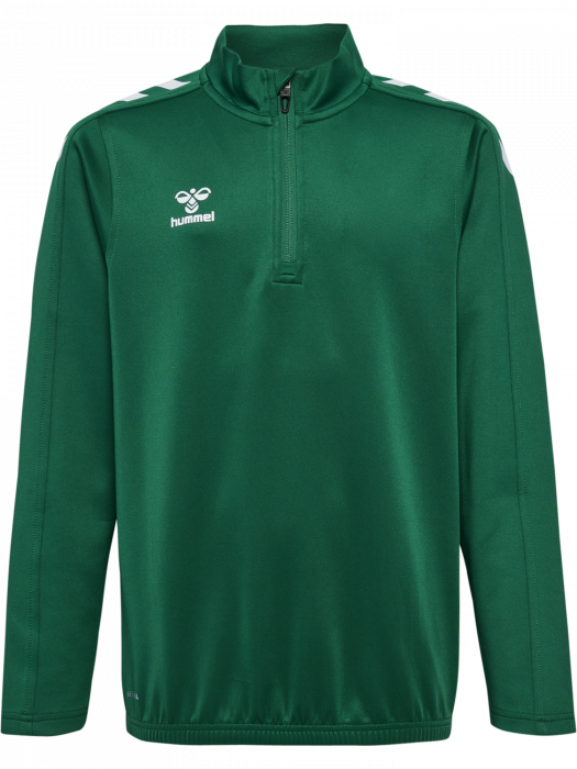 Hummel - Core Xk Half Zip Sweater Jr - Evergreen