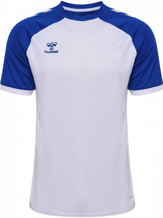 Hummel - Match League Jersey - Blanc & true blue