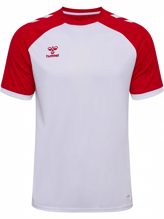 Hummel - Match League Spillertrøje - White & true red