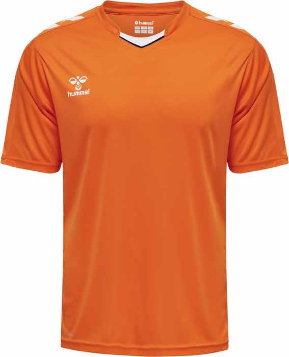 Hummel - Core Xk Poly Jersey Jr - Orange & white