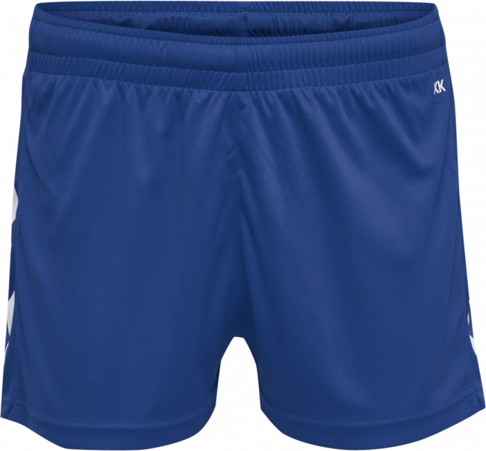 Hummel - Core Xk Poly Shorts Women - True Blue & branco